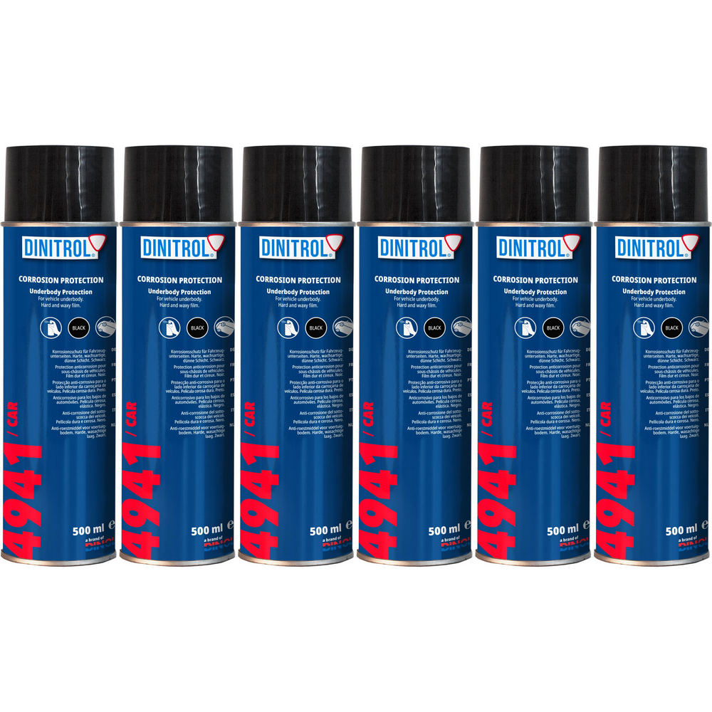 Spray Waxoil Jenolite Antiruggine Trasparente, Protezione Lunga Durata Per Auto E Bici - 3x500 Ml
