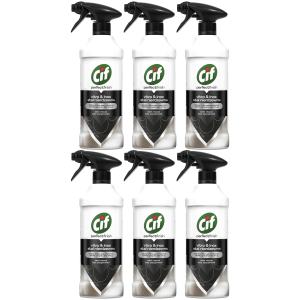 Czyszczenie stali nierdzewnej i okapów CIF Perfect Finish Spray 6x