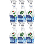 Płyn do mycia łazienki CIF Power&Shine Usuwa Osady Spray 6x