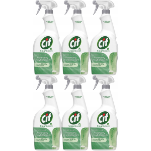 Mycie wielofunkcyjne CIF Power&Shine Wybielacz Spray 6 x 750ml