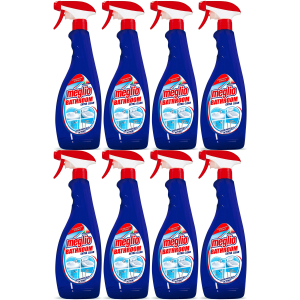 Płyn do mycia łazienki MEGLIO Bathroom Extra Clean Spray 8x 