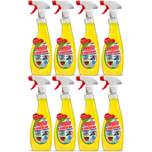 Mycie wielofunkcyjne MEGLIO Lemon Odtłuszczacz uniwersalny Spray 8x