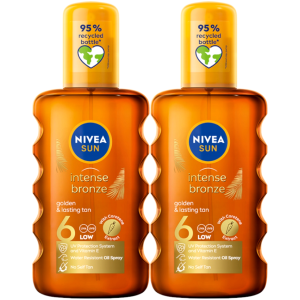 Olejek do opalania NIVEA Sun Intense Bronze brązujący SPF 6 400ml