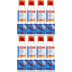 Antygrzybiczny spray do stóp i obuwia UNDOFEN All In One 8 x 150ml