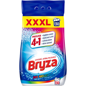 Proszek do prania kolorów Bryza 4 w 1 Color koloru 130 prań 8,45kg