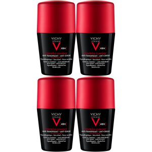 Antyperspirant w kulce Vichy Clinical Control 96h Dezodorant Roll-On 4x