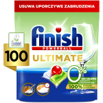 Kapsułki do zmywarki FINISH Ultimate 0% Eco Zielone 100 szt.