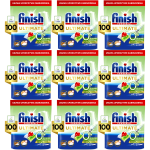 Kapsułki do zmywarki FINISH Ultimate 0% Eco Zielone 900 szt.