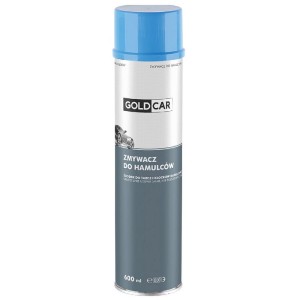 Zmywacz do hamulców GOLDCAR odtłuszczacz Spray 600ml