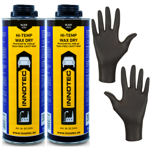 Suchy wosk czarny INNOTEC Hi-Temp Wax Dry nie lepiący 2L