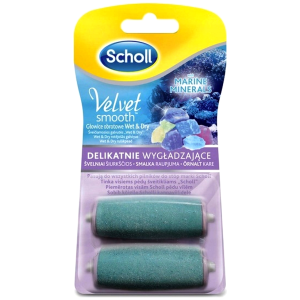 Głowice wymienne do pilnika SCHOLL Velvet Smooth Wet&Dry 2 szt.