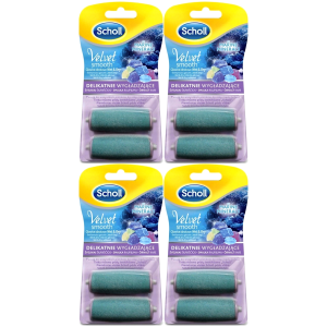Głowice wymienne do pilnika SCHOLL Velvet Smooth Wet&Dry 8 szt.