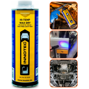 Bezbarwny Suchy Wosk INNOTEC Hi-Temp UV podwozie i profile 1L
