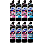 Żel do toalet WC DOMESTOS Zero Kamienia Różowy Niebieski 8x 