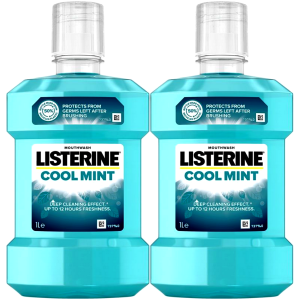 Płyn do płukania jamy ustnej LISTERINE Cool Mint Mięta niebieski 2L