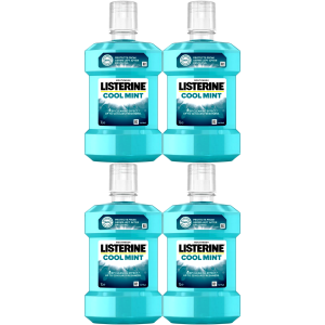 Płyn do płukania jamy ustnej LISTERINE Cool Mint Mięta niebieski 4L