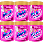 Odplamiacz proszek VANISH Oxi Action Skuteczny Bez Chloru Kolor 6x