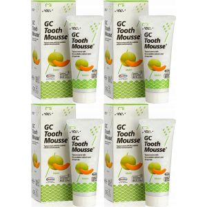 Płynne szkliwo pasta GC Tooth Mousse Melon Bez Fluoru 140ml Ochronna