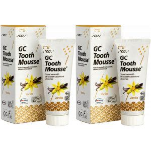 Płynne szkliwo pasta GC Tooth Mousse Wanilia Bez Fluoru 70ml Ochronna