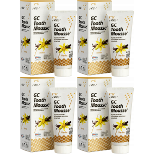 Płynne szkliwo pasta GC Tooth Mousse Wanilia Bez Fluoru 140ml Ochronna