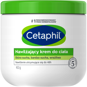 Nawilżający krem do ciała CETAPHIL 48h 454g
