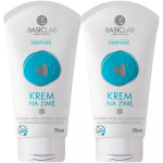 Zimowy krem ochronny BasicLab Lipidowy Wit E do Twarzy 2x75ml