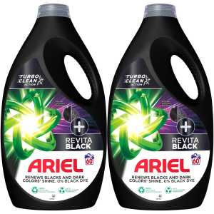 Płyn do prania czarnego ARIEL Revita Black Bio Odnawia Kolor 6L