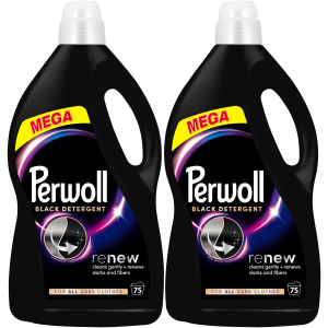 Płyn do Prania Czerni PERWOLL Renew Black Bio Odnawia 2 x 3,75L