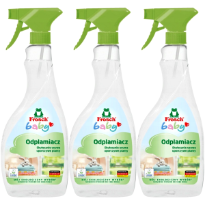 Odplamiacz do tkanin dla dzieci FROSCH Baby Delikatny Spray 3 x 500ml