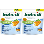 Delikatne kapsułki do prania LUDWIK Sensitive 2 in 1 Caps Bio 64 szt.
