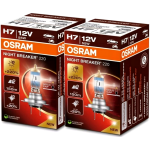 Żarówki H7 OSRAM Night Breaker 220 +200% +150m PX26d