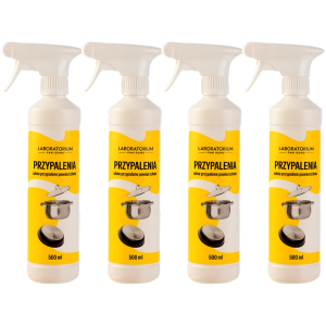 Płyn na przypalenia D-LUX do kominka grill Spray 4 x 500ml