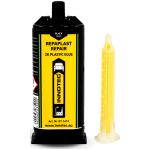 Klej do tworzyw sztucznych INNOTEC Repaplast Repair Black 2K Mix 50ml