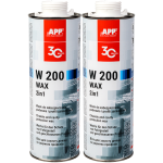 Bezbarwny wosk do podwozia i profili APP W200 2w1 Transparent 2L
