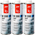 Bezbarwny wosk do podwozia i profili APP W200 2w1 Transparent 3L