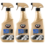 Płyn do mycia szyb K2 Nuta Bez Smug Spray 3 x 750ml