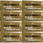 Witaminy EPA DHA OLIMP Gold Omega 3 D3+K2 Serce Odporność 480 szt.