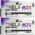 Magnez Cynk B6 OLIMP Chela MZB Sport Minerały Witaminy 120 szt.