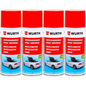 Impregnat do dachów kabrio WURTH konserwacja tkanin Spray 4x