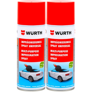 Impregnat do dachów kabrio WURTH konserwacja tkanin Spray 2x