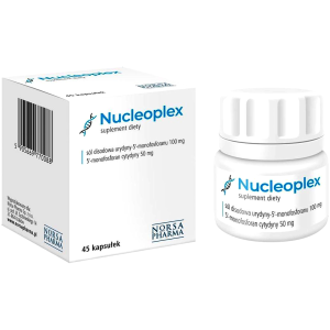 Urydyna Nukleotydy DNA RNA Norsa Pharma Nucleoplex 45 szt.