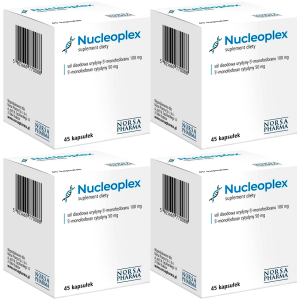 Urydyna Nukleotydy DNA RNA Norsa Pharma Nucleoplex 4x45 180 szt.