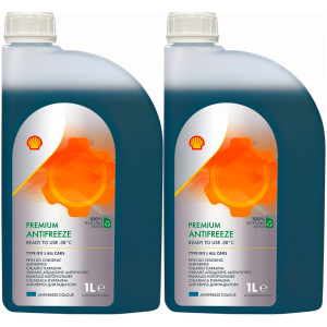 Płyn do chłodnic SHELL Premium Antifreeze do -38C 774 C/P 2x1 2L