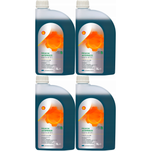 Płyn do chłodnic SHELL Premium Antifreeze do -38C 774 C/P 4x1 4L
