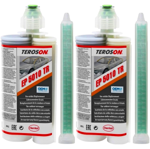 Cyna na zimno TEROSON EP 5010 TR Klej do Metalu Lutowanie 2x 200ml