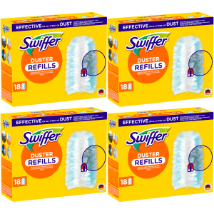 Wkłady do miotełki SWIFFER Duster Refills na kurz brud 4x18 72 szt.