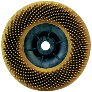 Szczotka czyszcząca, krążek 3M Roloc Bristle Disc 07581 M14 115mm żółta P80