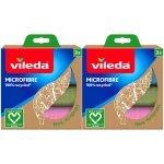 Zestaw mikrofibr VILEDA 100% Recycled Ściereczki 30x30cm 2x3 6 szt.