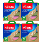 Zestaw mikrofibr VILEDA 100% Recycled Ściereczki 30x30cm 4x3 12 szt.