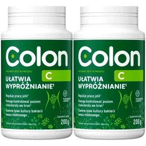 Błonnik probiotyk COLON C Ułatwia trawienie wypróżnianie Proszek 2x200 400g